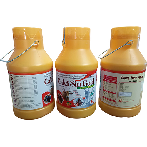 5 Ltr Calci Sin Gold DS Liquid For Animal