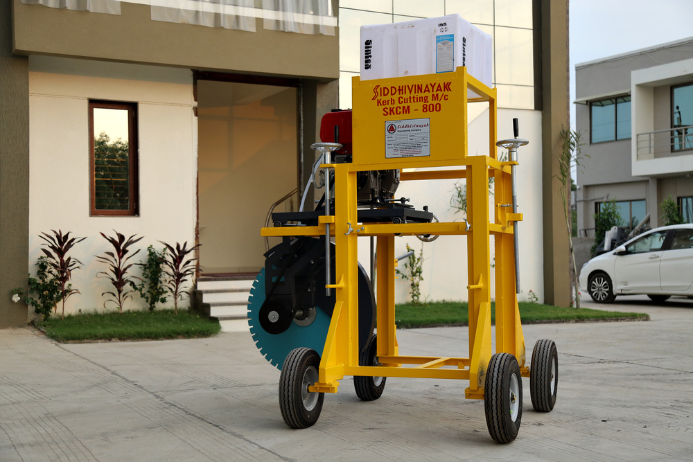 Skcm 800 Kerb Cutting Machine - Application: Roadwork