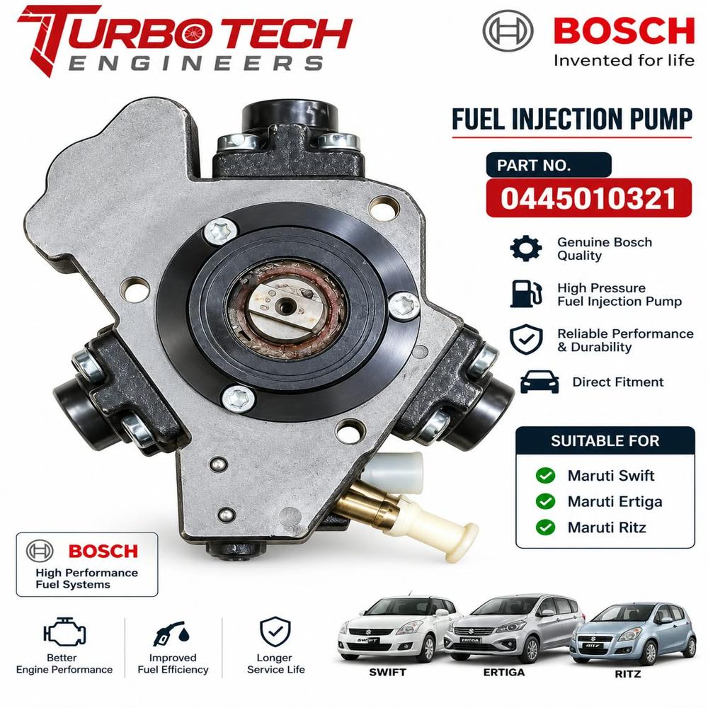 Bosch Fuel Injection Pump 0445010321 - Dimension (L*W*H): 5 Meter (M)