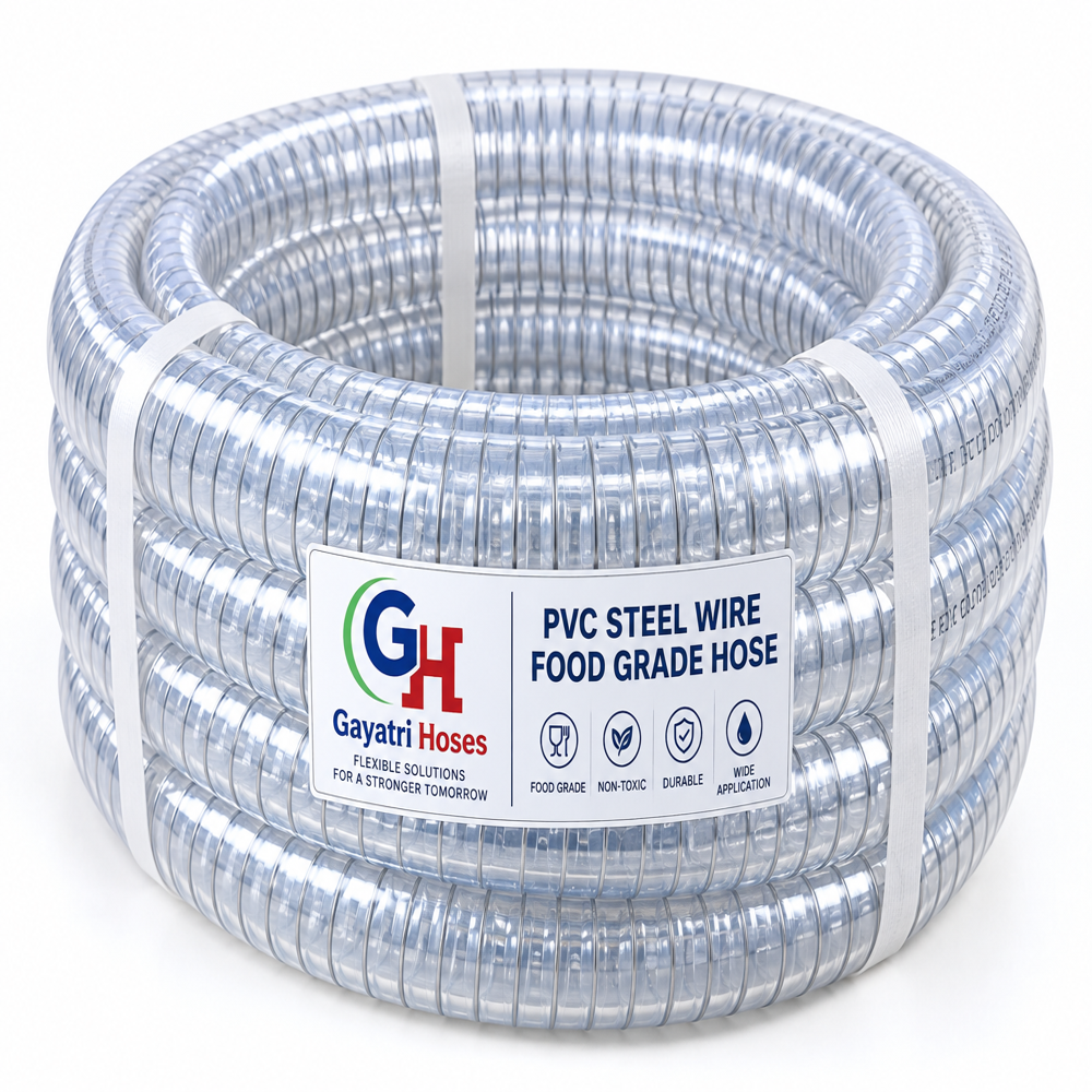 Pvc Steel Wire Food Grade Hose