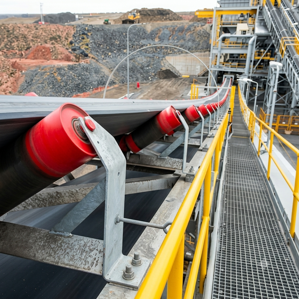 Inclined Belt Conveyor