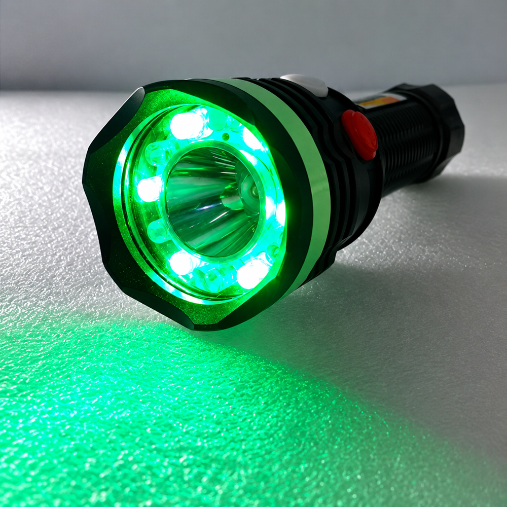  LED Railways Tri Color Signal Torch RGW 002
