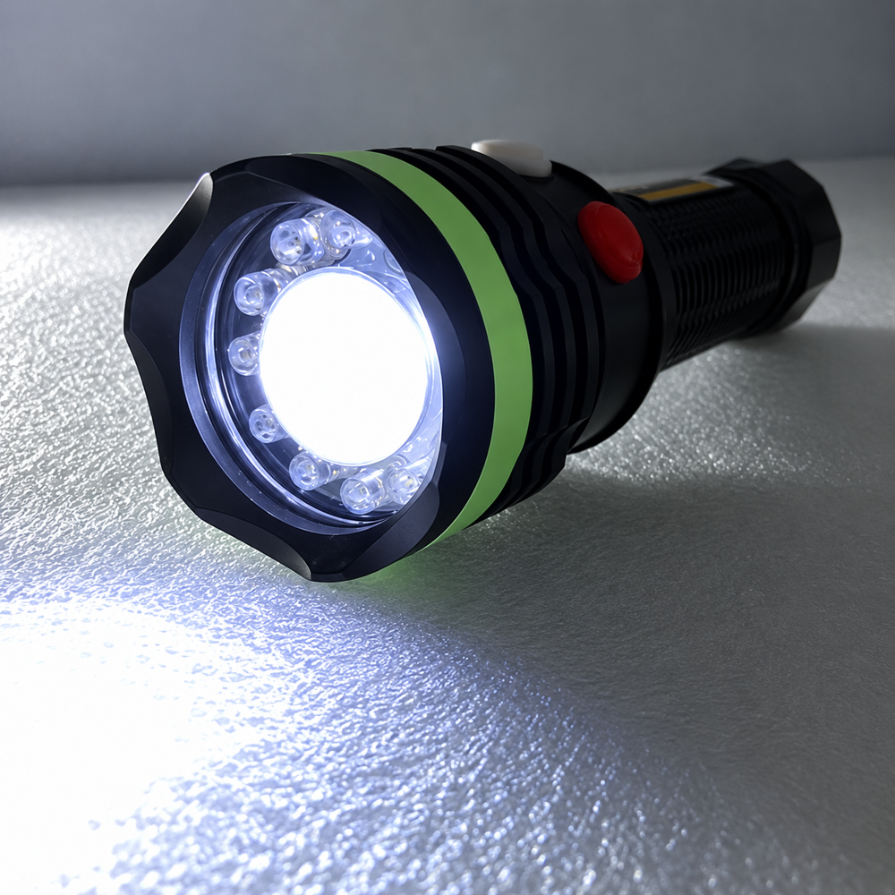  LED Railways Tri Color Signal Torch RGW 002