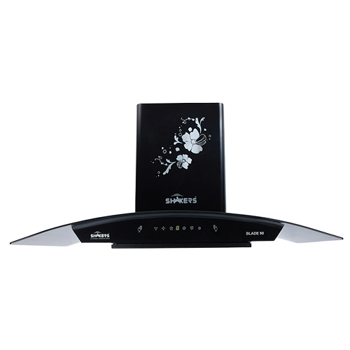 Blade 90 Elegant Curved Design Chimney Hood
