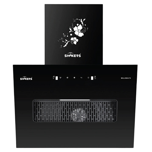 Millinea 75 Elegant Curved Design Chimney Hood