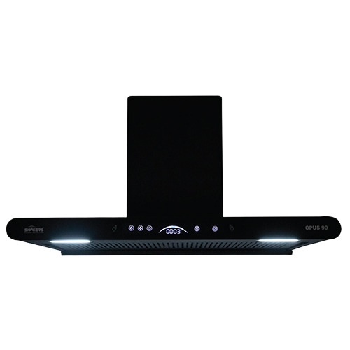 Opus 90 Oval Shape Elegant Design Chimney Hood