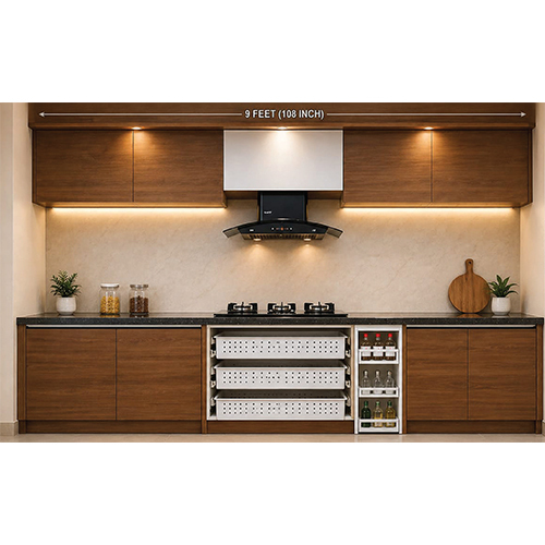 9 Feet Moduler Kitchen