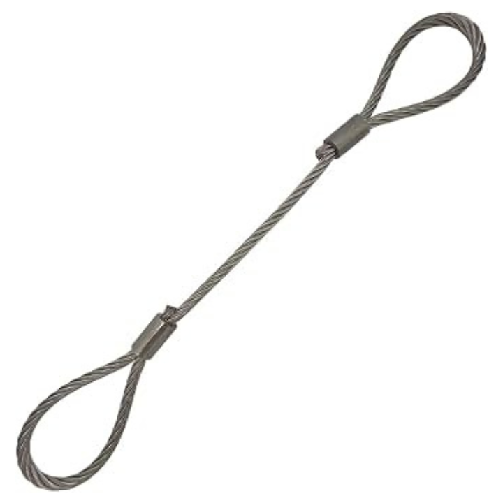 Wire Rope Sling - Stainless Steel, 1000 Meter Length, Natural Color, Wire Diameter 1-42 Mm, Strength Options 1770 Or 1960 Mpa