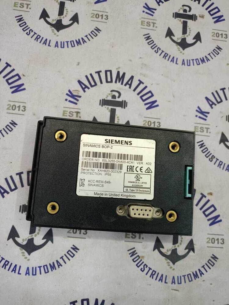 SIEMENS 6SL3255-0AA00-4CA1