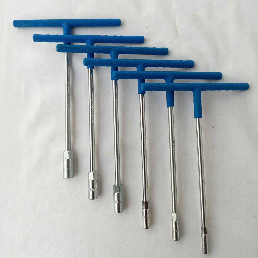 T Spanner Tool Set - Color: Silver