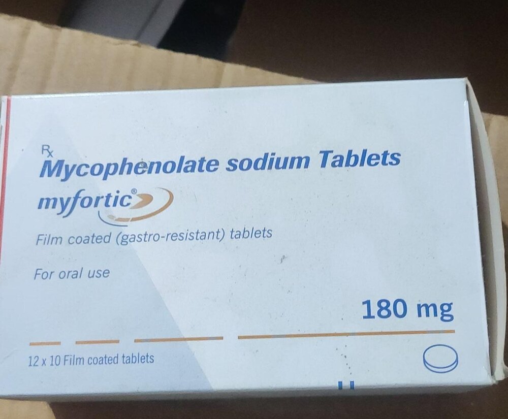 Myfortic 180 Mg Tablets