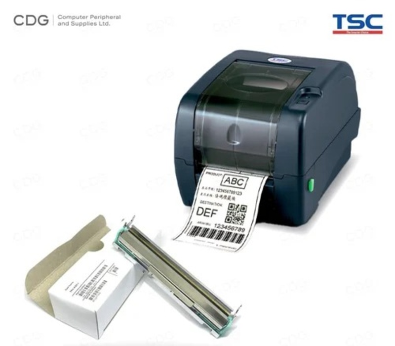 TSC TTP 345 Label Barcode Label Printer
