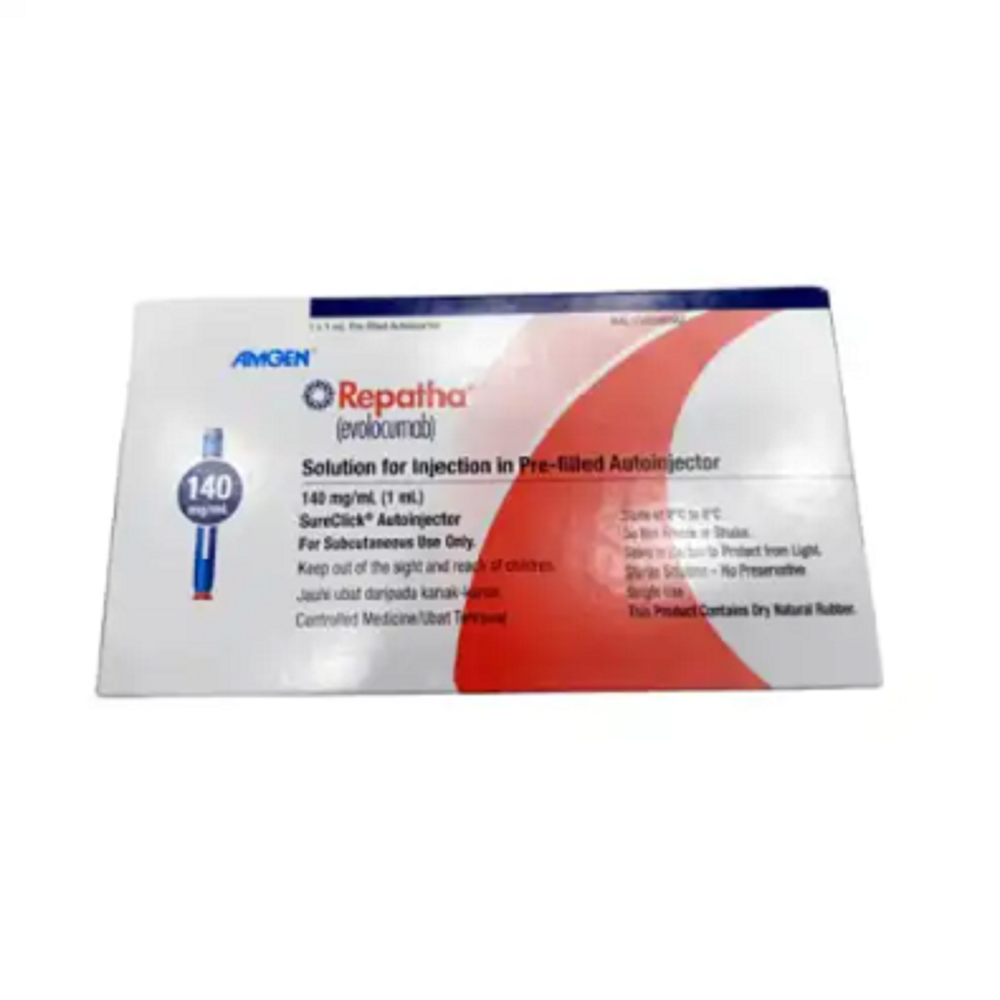 Anti Cholesterol Evolocumab 140 mg/ml Solution for Injection