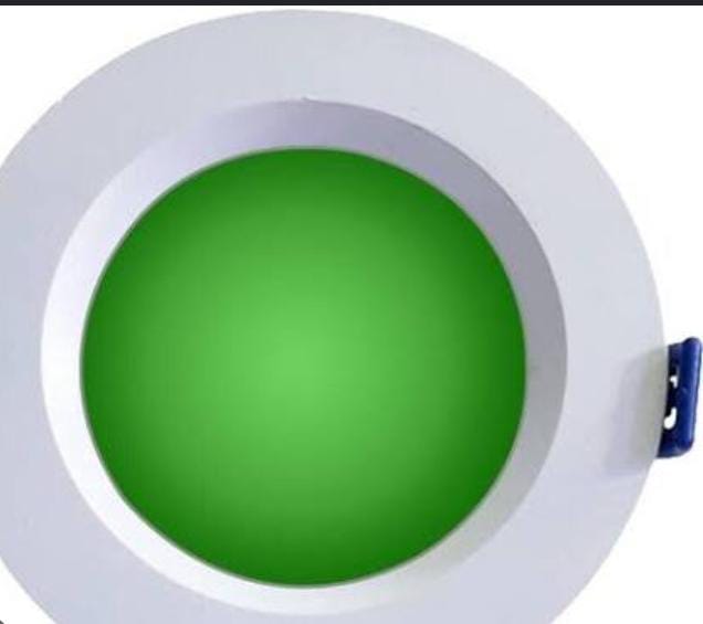 7w Green Concealed Light