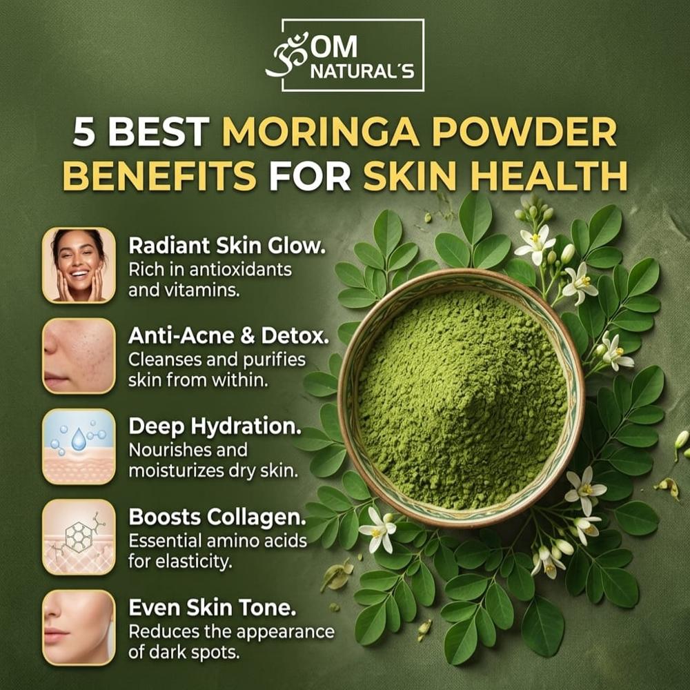 Moringa Powder - Additives: Nil / 100% Additive Free