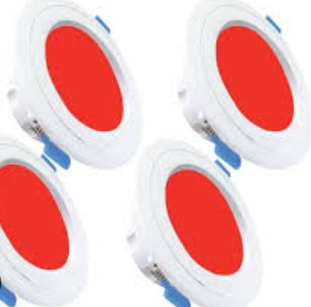 7w Red Concealed Light
