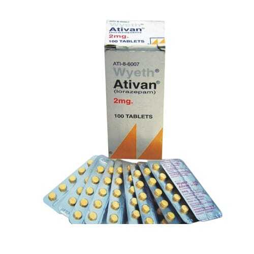 Ativan Lorazepam Tablets 2mg