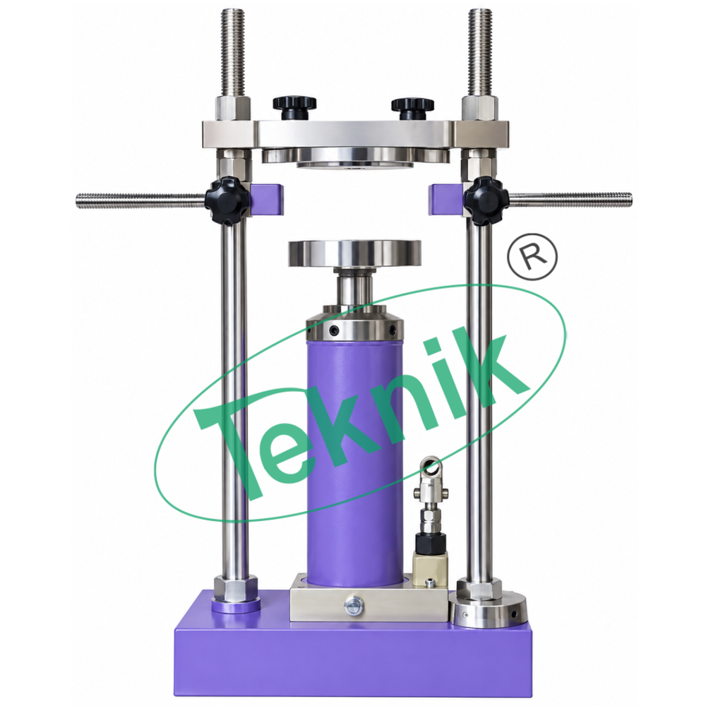 Extractor Universal Hand - Universal Specimen Extractor For Soil Testing, Mountable Design For Vertical & Horizontal Use - Features Adjustable Adaptor Plates & Plunger Adaptor For Diverse Sample Sizes