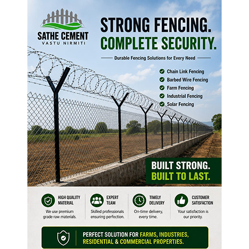 Chain Link Fence - Application: Electrical Distribution