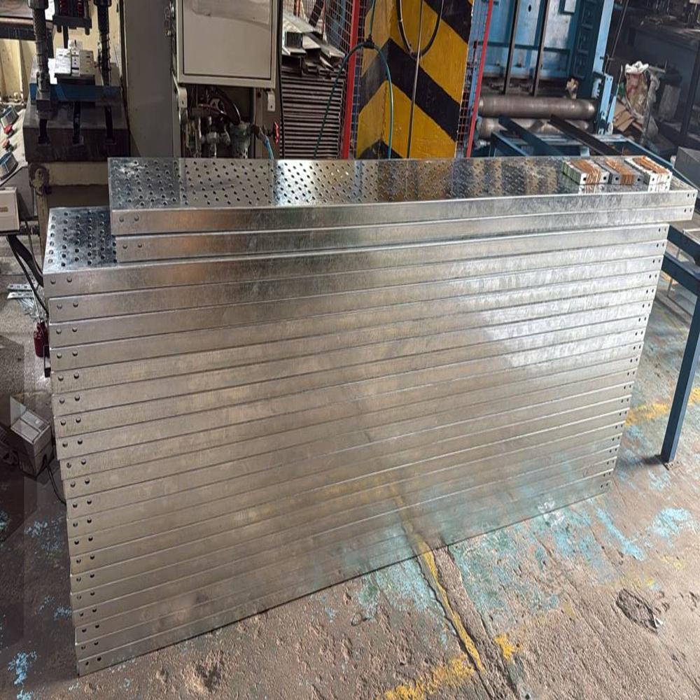 Cable Tray - Color: Silver / Pre-galvanized / Custom Coating
