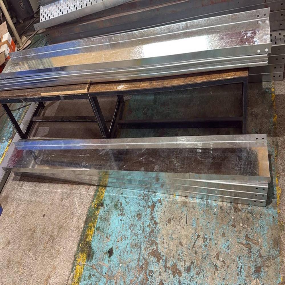 Cable Tray - Color: Silver / Pre-galvanized / Custom Coating