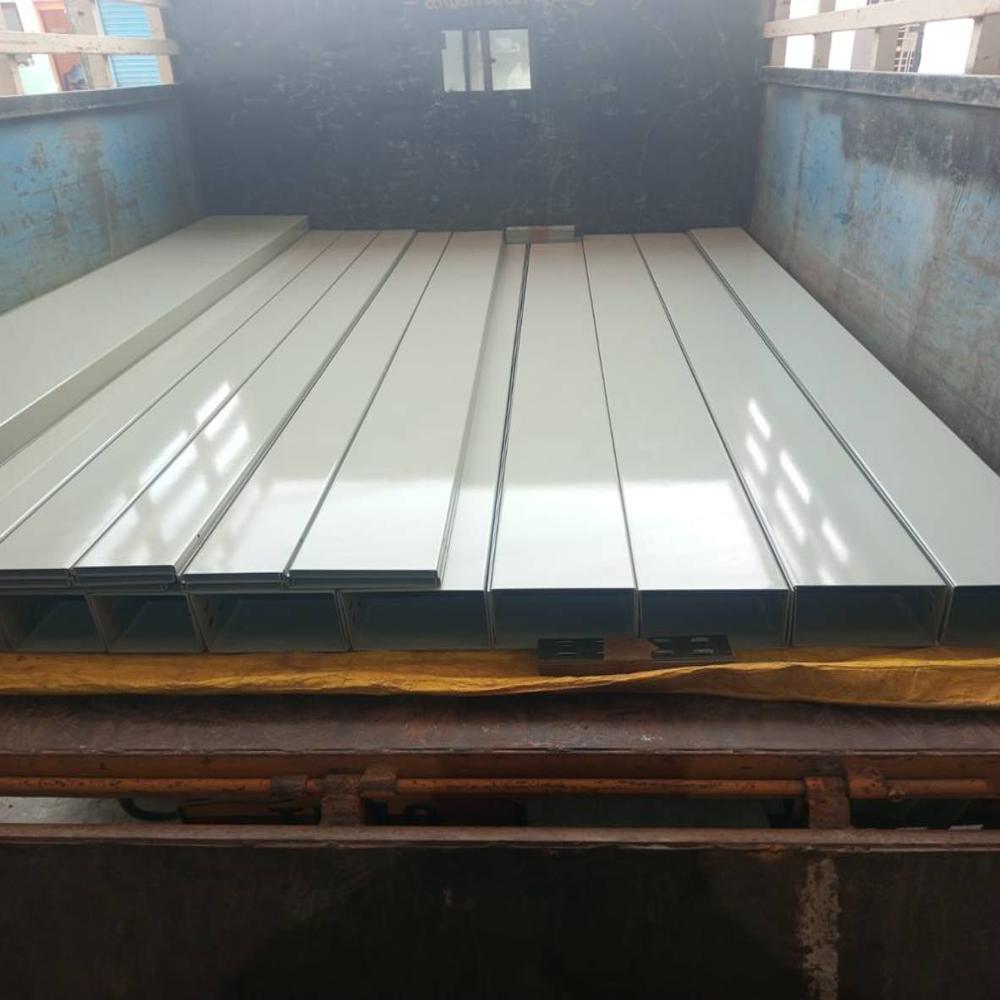 Cable Tray - Color: Silver / Pre-galvanized / Custom Coating