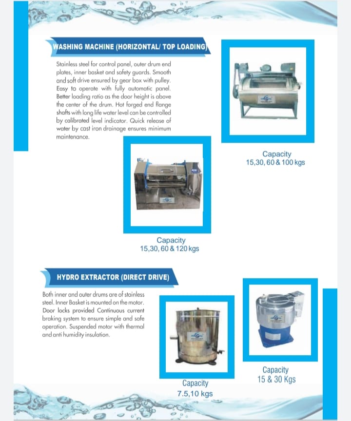 Electrical - Steam Flatwork Ironer - Capacity: Varies By Drum; Suitable For High-volume Laundry Pcs/hr