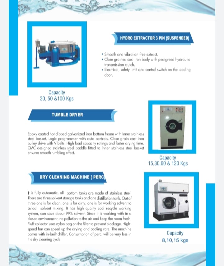 Electrical - Steam Flatwork Ironer - Capacity: Varies By Drum; Suitable For High-volume Laundry Pcs/hr