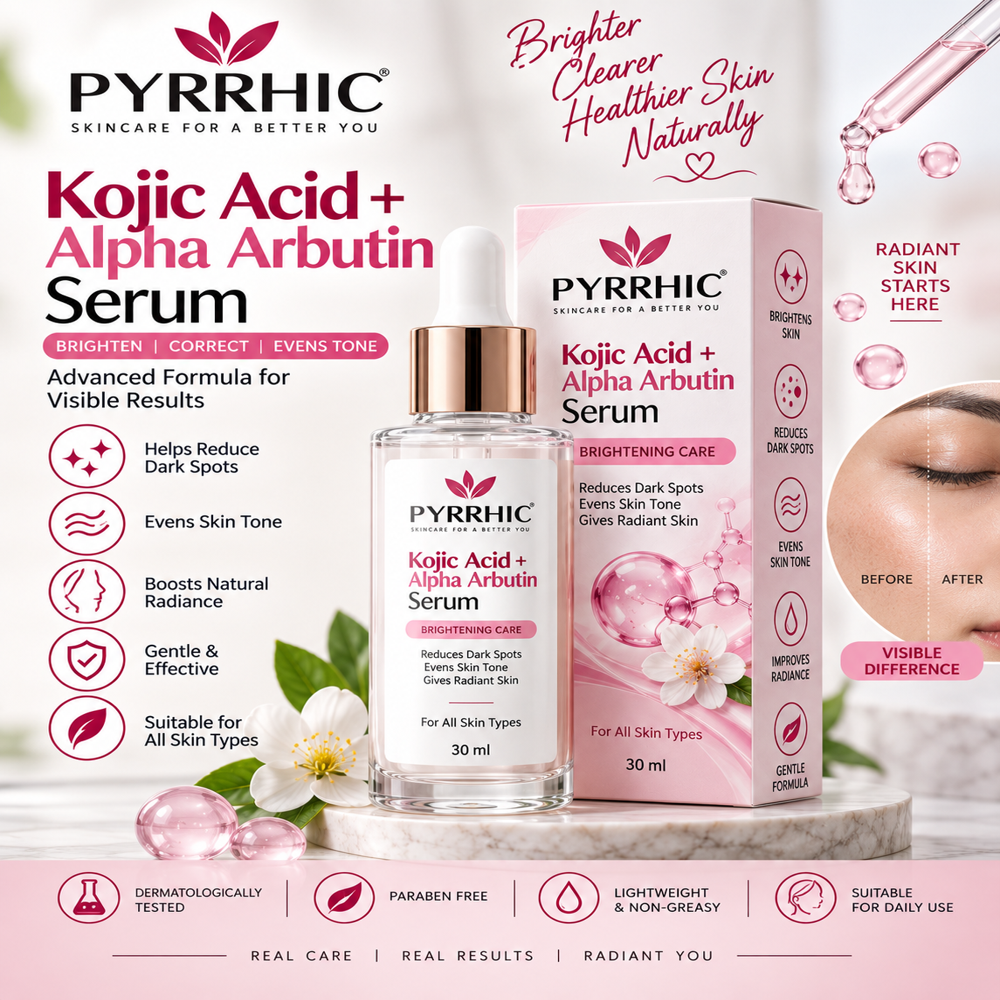 Kojic Acid + Alpha Arbutin Serum