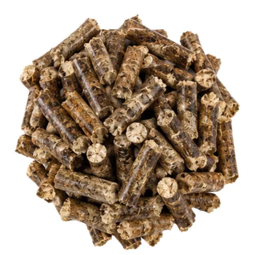 8mm Groundnut Shell Biomass Pellet