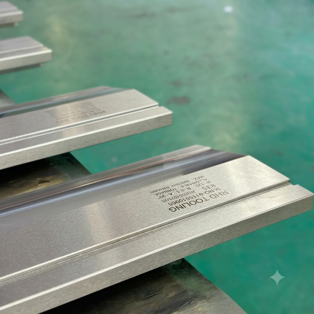 Hemming Punch 30Degree(415Mm) Precision Press Brake Punch - Color: Silver