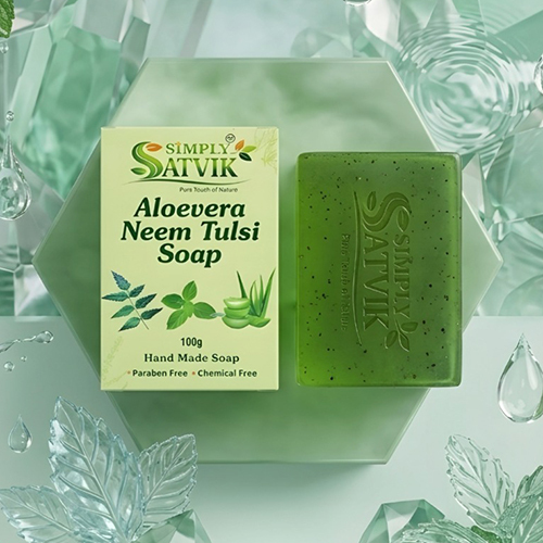 100gm Aloevera Neem Tulsi Soap