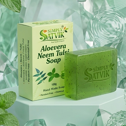 100gm Aloevera Neem Tulsi Soap
