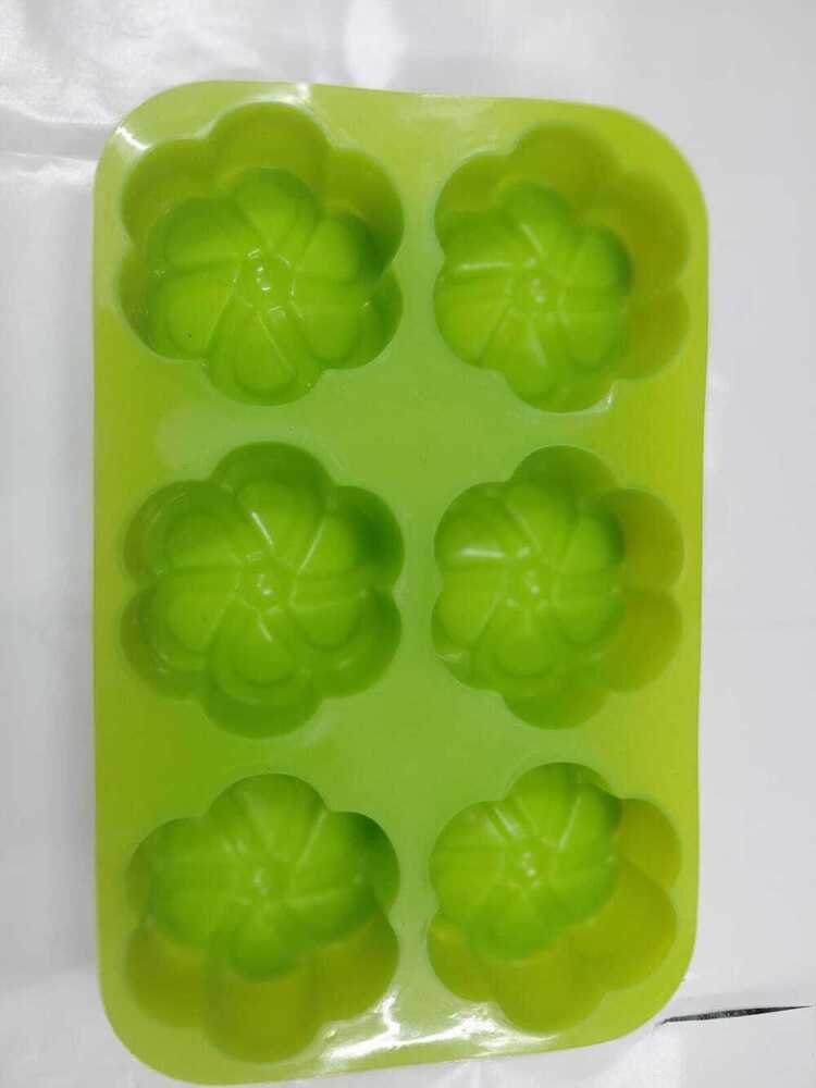 Flower Soap Chocolate Muffin Jello Gelatin Silicone Mold
