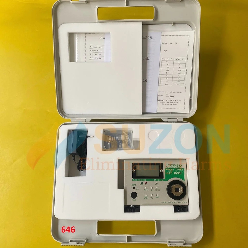 Cedar Digital Torque Meter Tester - Color: White