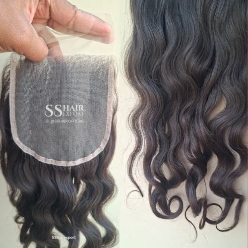 Body Wave 4x4 Closures Lace With Bundles 18inch Sew In Human Hair for hair Salon