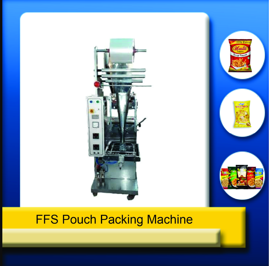 Ffs Pouch Packaging Machine - Metal, Automatic Operation | Heavy Duty Design, Human Machine Interface Control