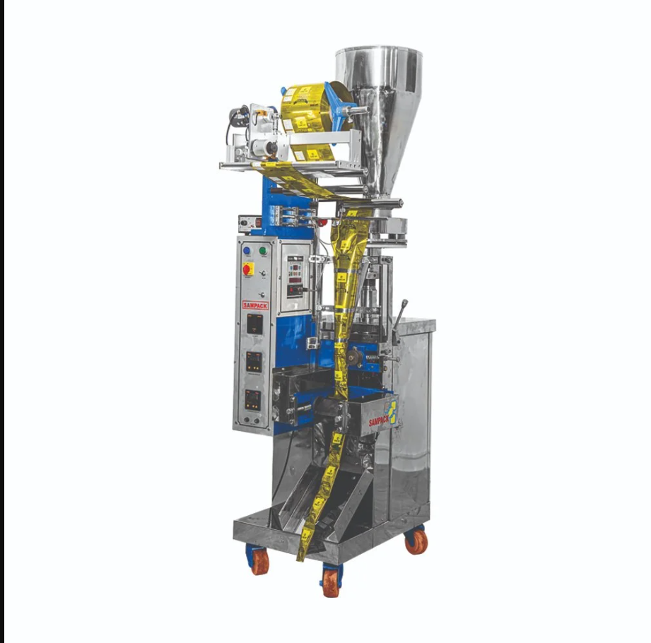Ffs Pouch Packaging Machine - Metal, Automatic Operation | Heavy Duty Design, Human Machine Interface Control