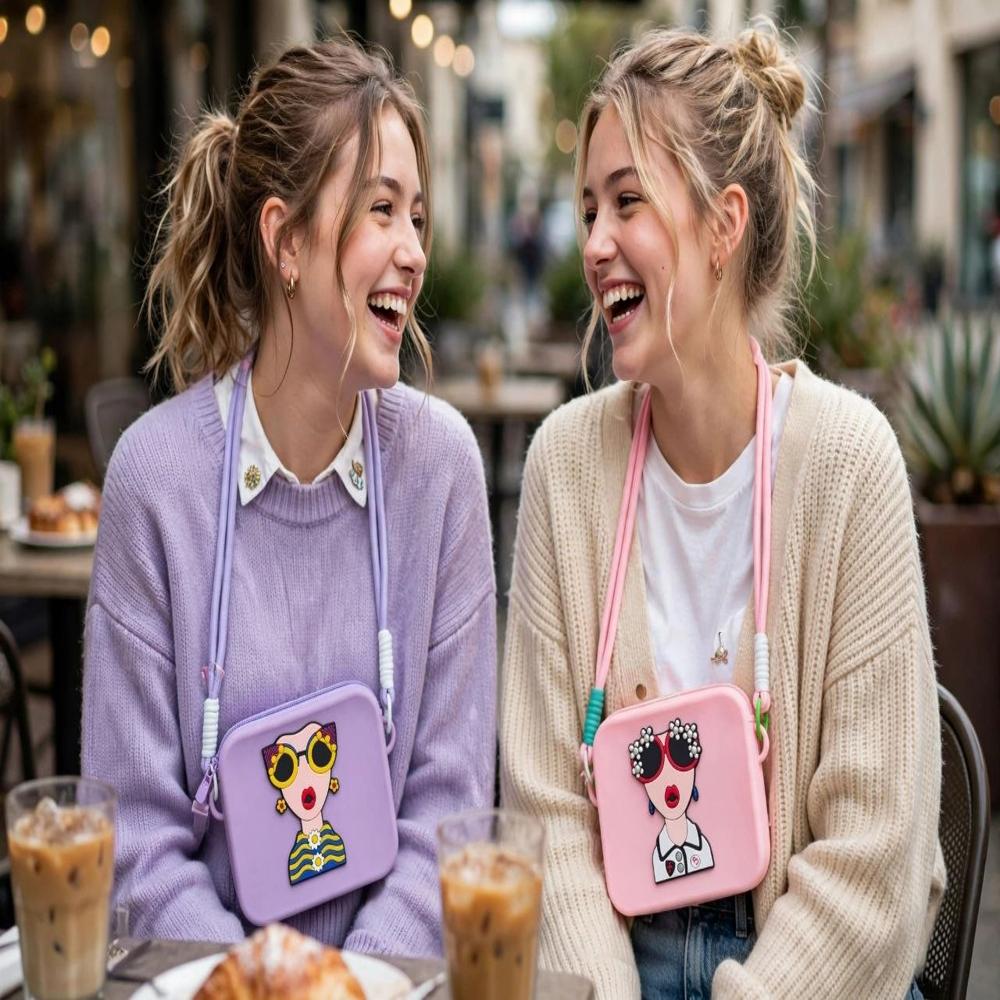 Silicone Crossbody Sling Bag