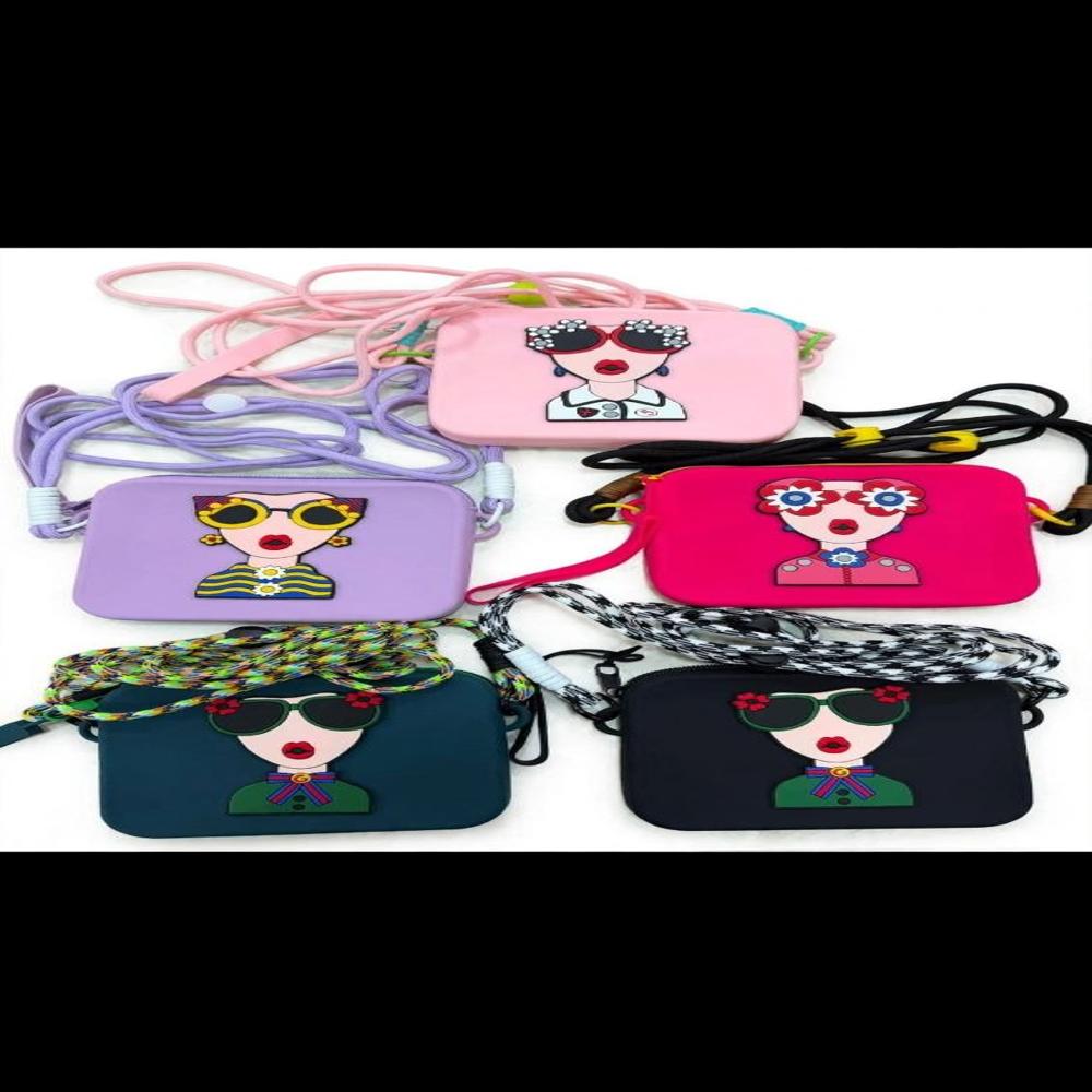 Silicone Crossbody Sling Bag