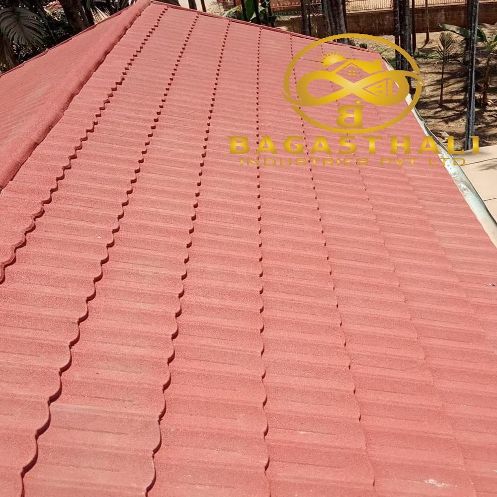 0.50mm Stone Coated Metal Roofing Sheet-Tile