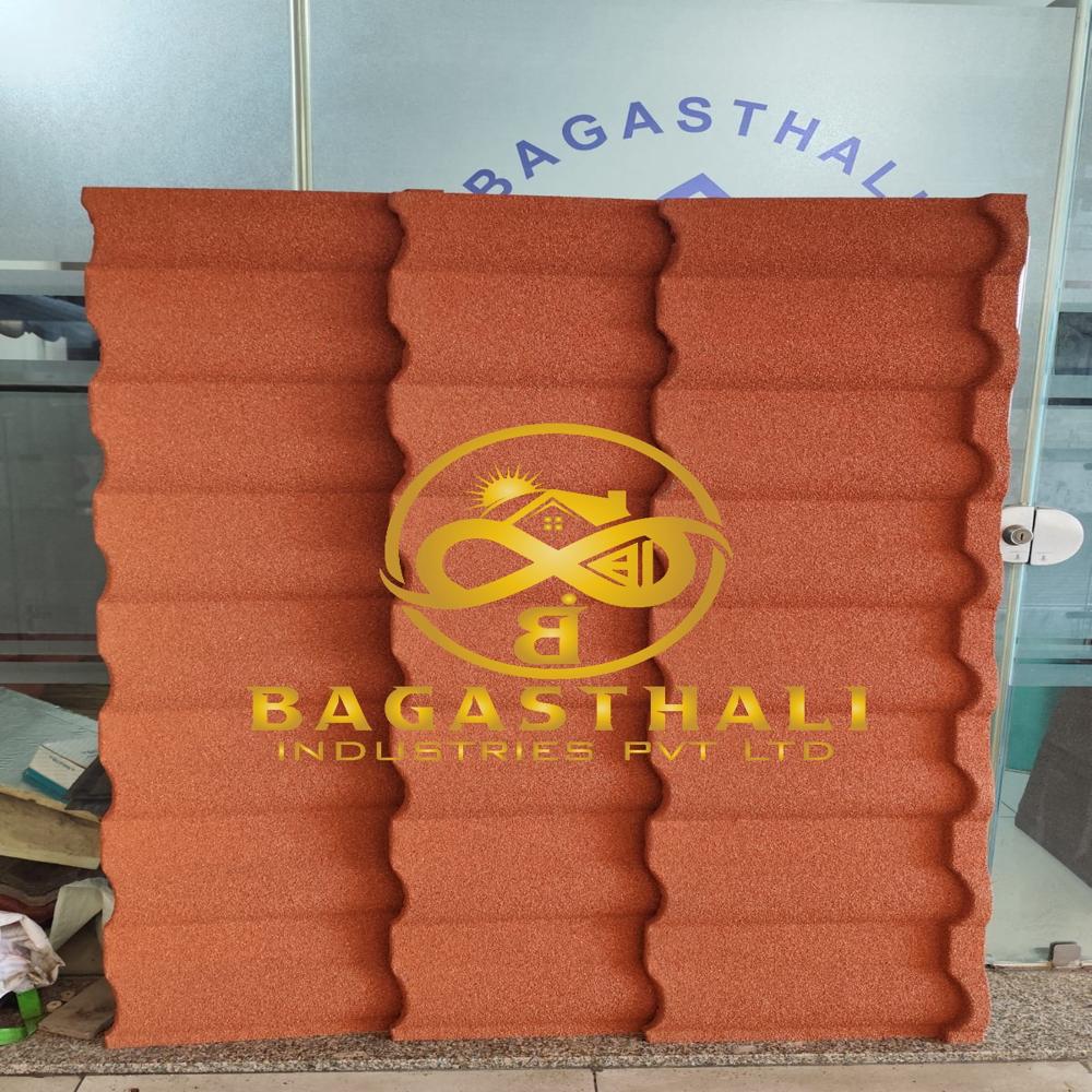 1320mm Stone Coated Metal Roof Tiles