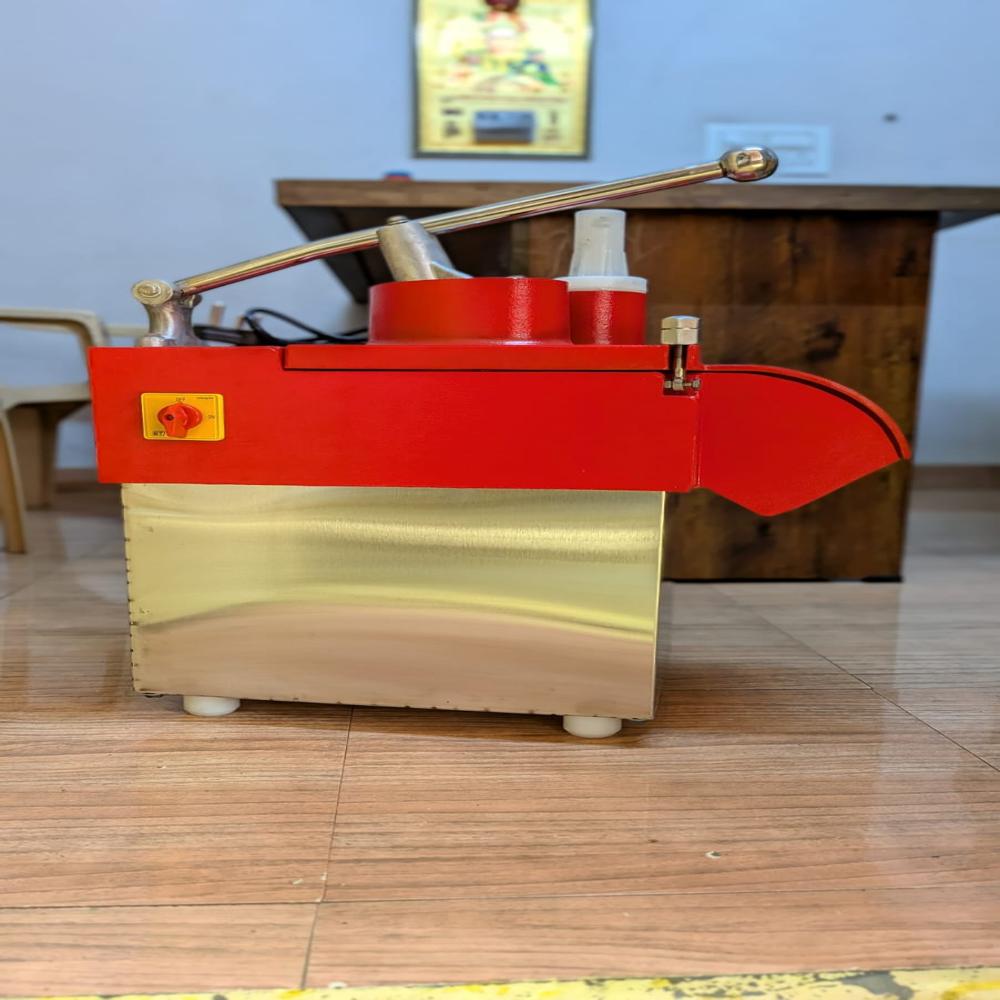 Ss Vegetable Cutting Machine - Automation Grade: Semi-automatic