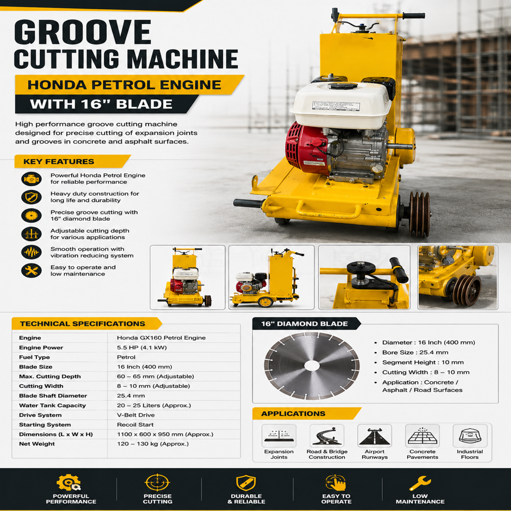 Road Cutting Machine - Application: Civil