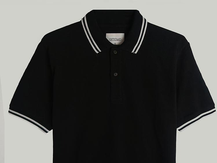 M11768 Mens Collar T-Shirt