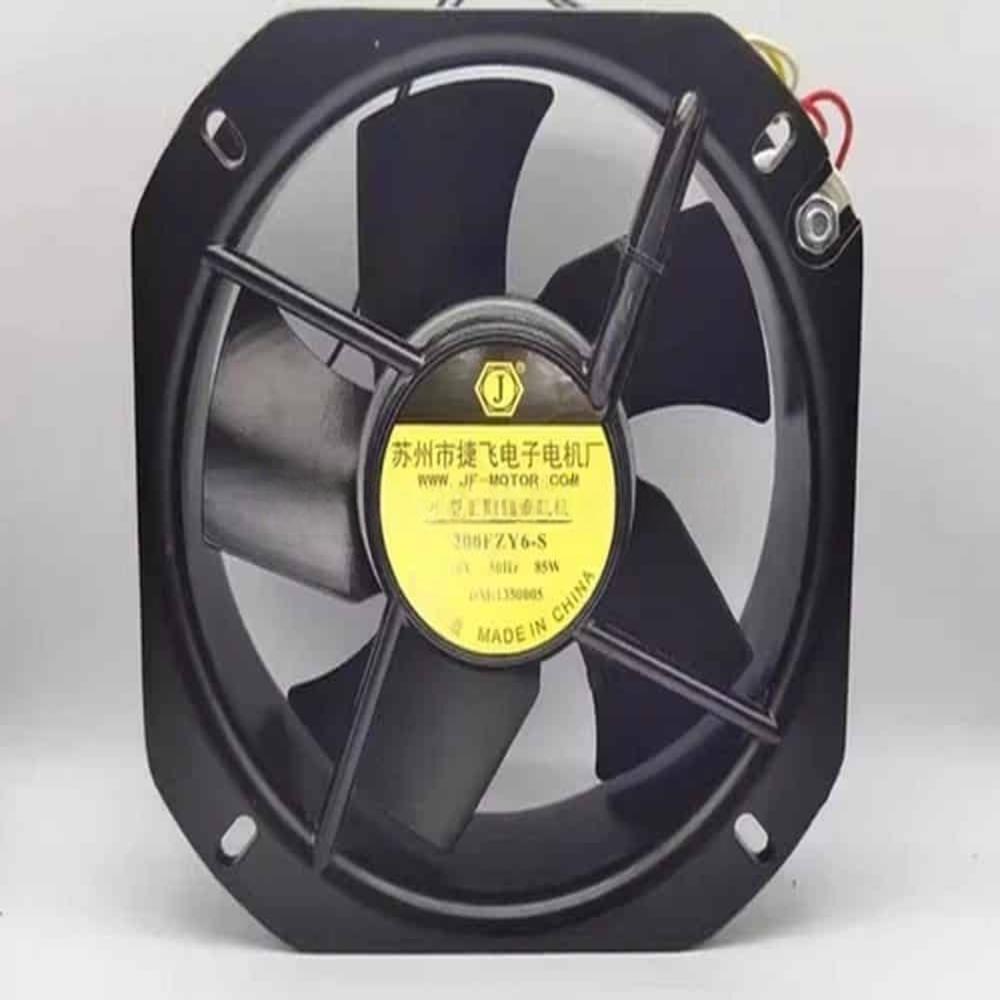 J 200Fzy6-S 220V Ac 85W 25489Mm Ball Bearing Industrial Axial Cooling Fan - Blade Material: Plastic