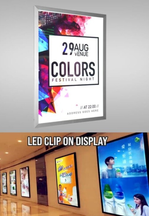 LED Clip-on Display
