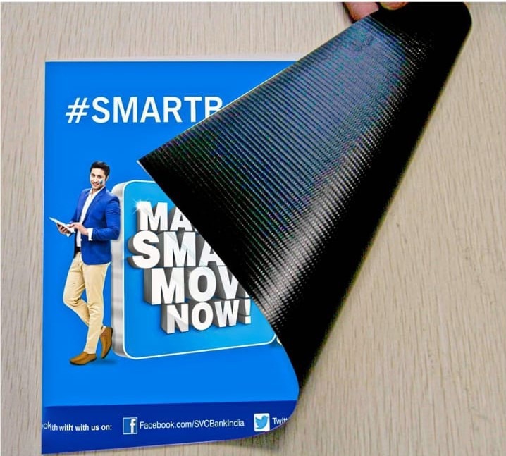 Black Back Flex Printed Banner