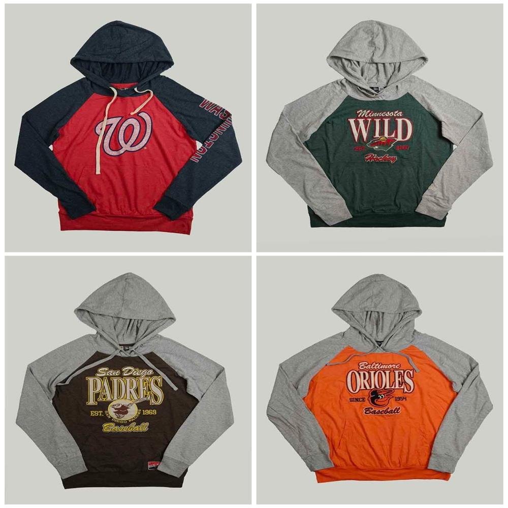 W13735 Ladies Hooded T-Shirts