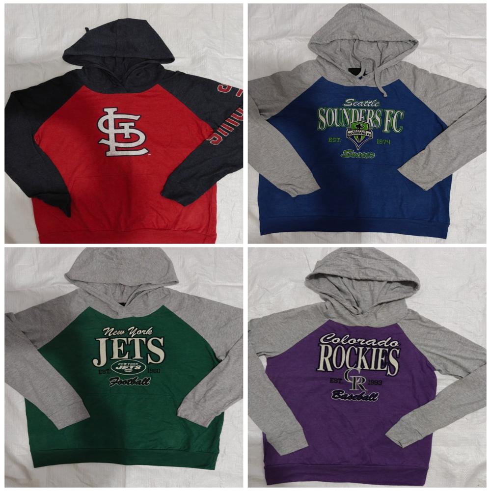 W13735 Ladies Hooded T-Shirts